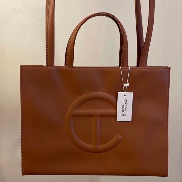 AUTHENTIC Medium Chensnut Telfar Shopper